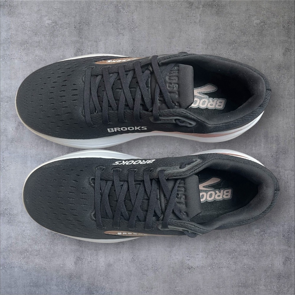 Brooks Black Ghost Max 3 Athletic Running Shoes Sneaker Womens 10 1204571D043 - Picture 7 of 9